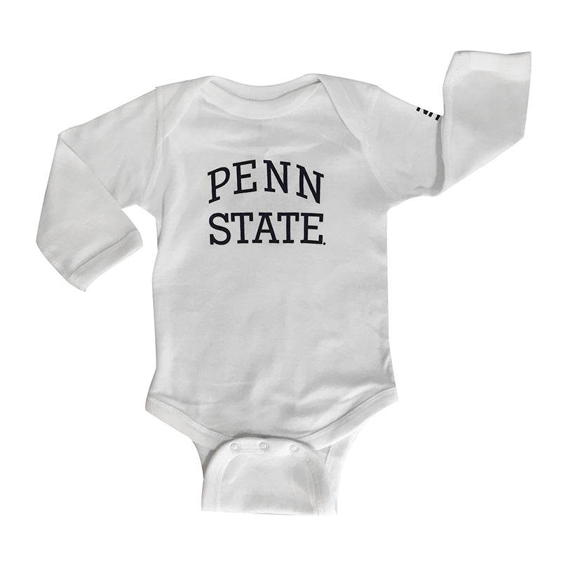 Infant Penn State Long Sleeve Onesie