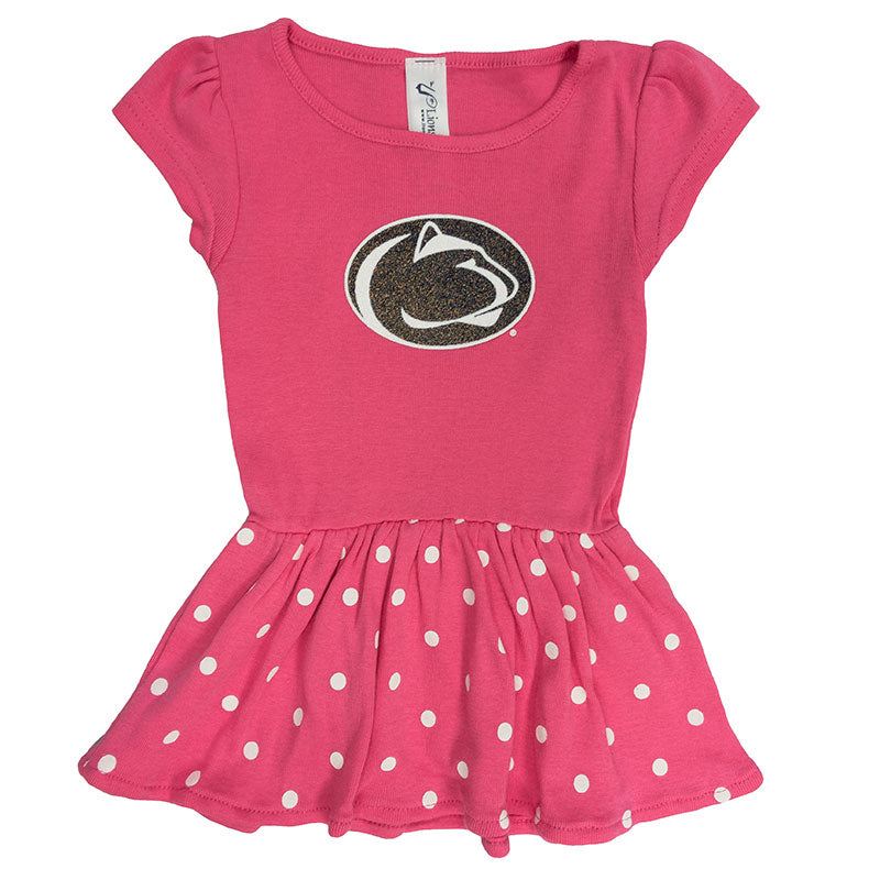 Infant Penn State Polka Dot Dress