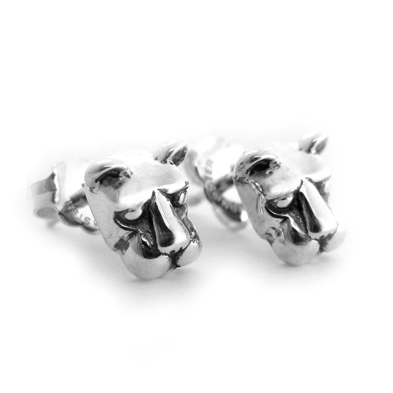 Moyer Bauman Jewelers - Small Lion Face Post Earring