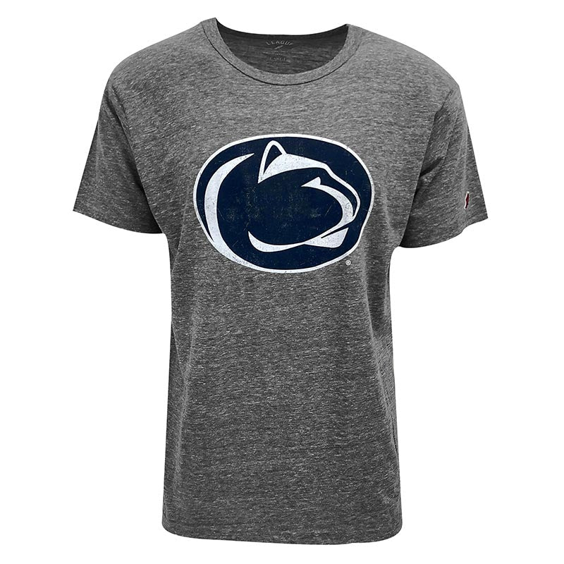 League Nittany Lion Head Gray Tri Blend T-Shirt