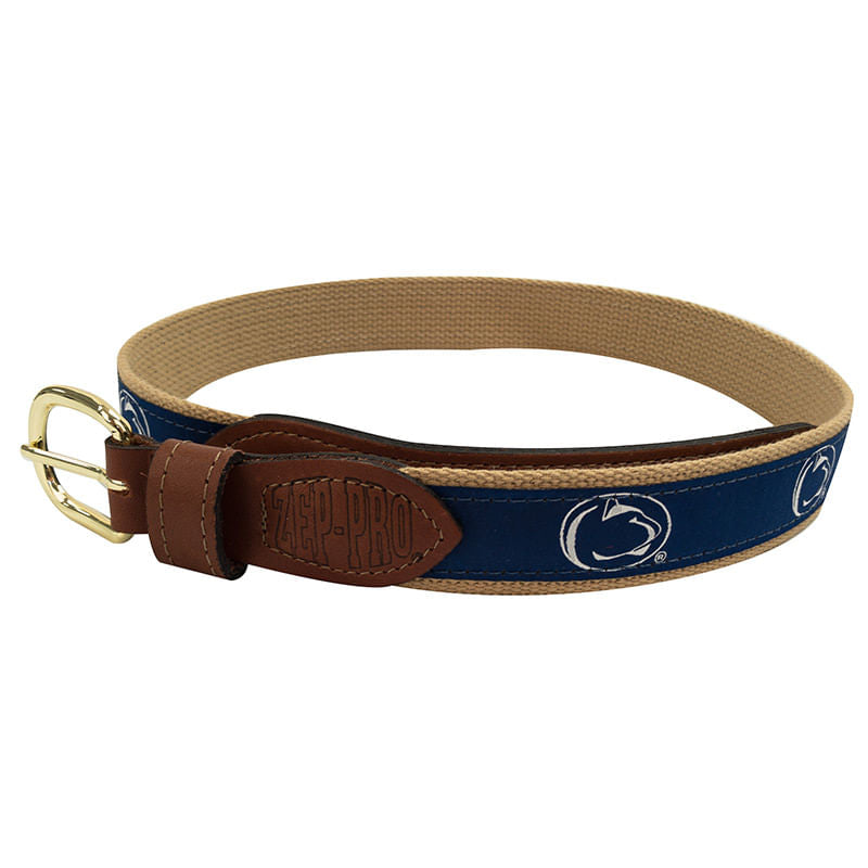 Lion Logo Ribbon Cotton Belt