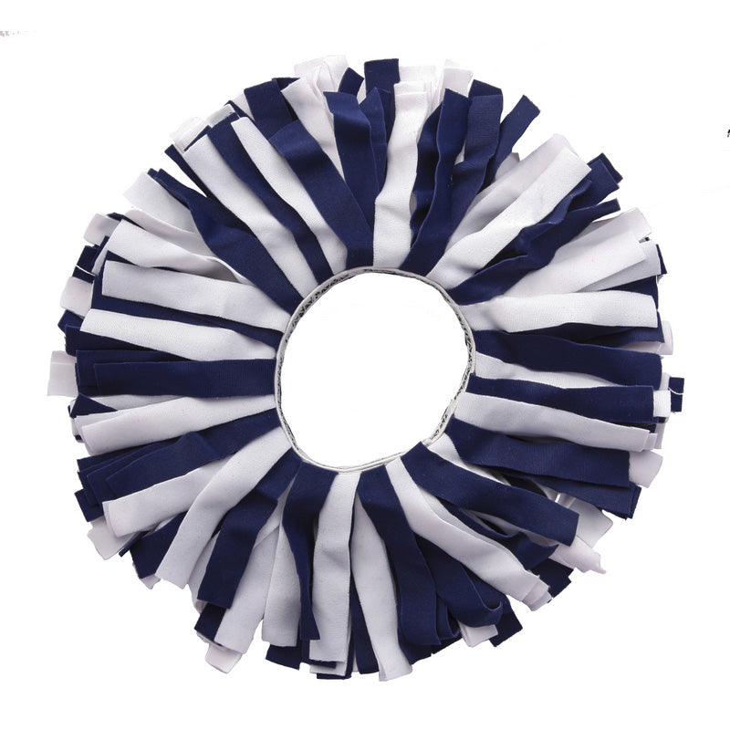 Navy and White Pomchie Hair Tie