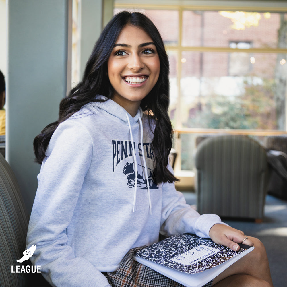 Sale - League Women's Retro Cropped Hoodie
