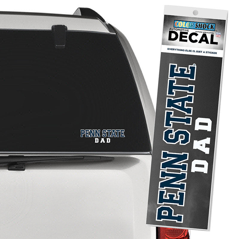 Penn State Dad Auto Decal Sticker