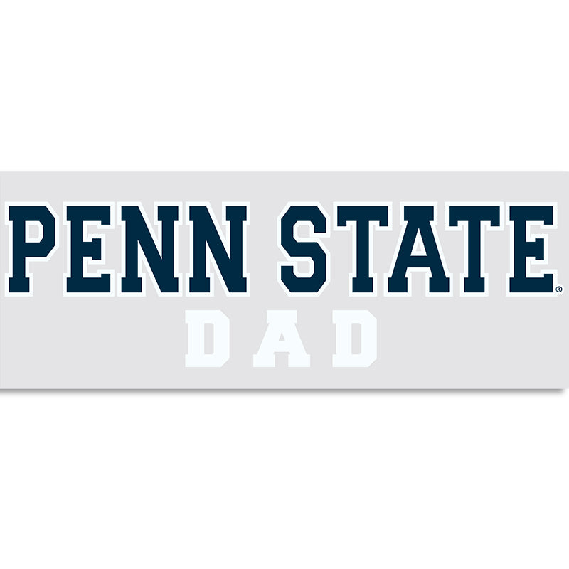 Penn State Dad Auto Decal Sticker