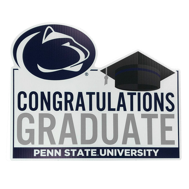 Penn State Graduation Lawn Sign