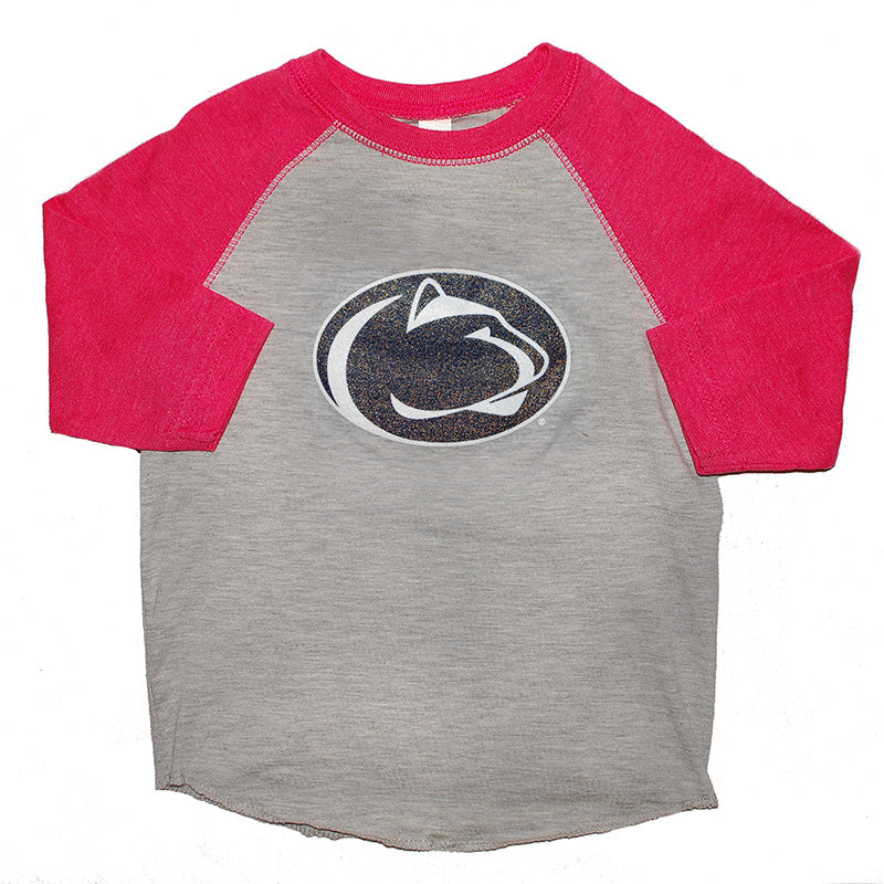 Toddler 3/4 Sleeve Penn State T-Shirt