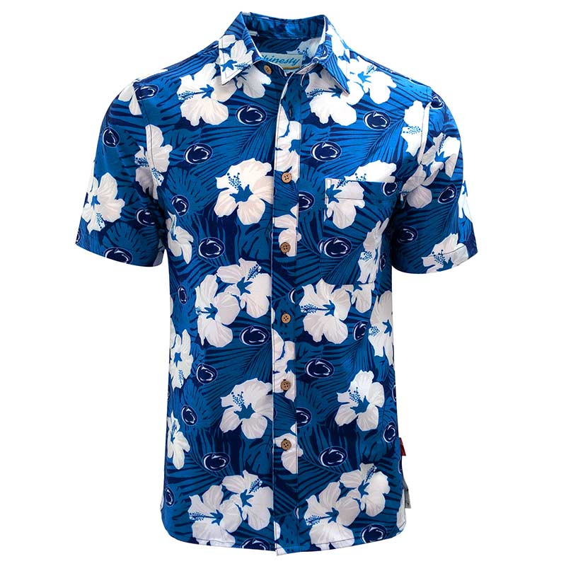 Penn State Woven Hawaiian Shirt