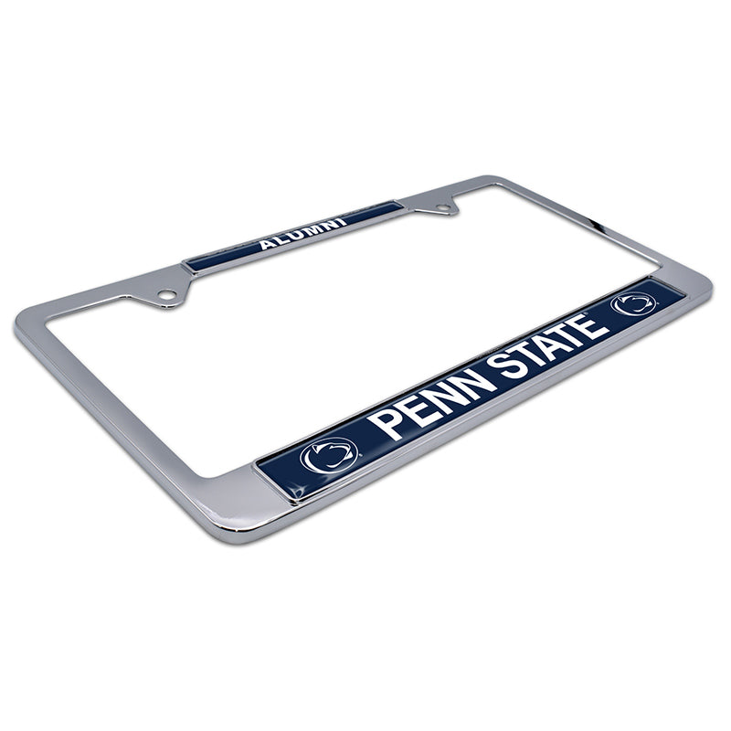 Chrome Standard Alumni License Frame | Lion's Pride