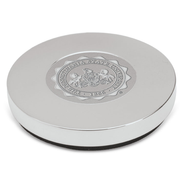 Silver Penn State Seal Paperweight