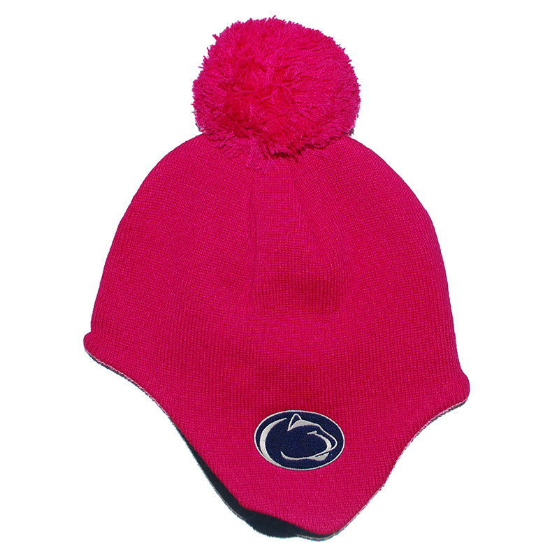 Toddler Nittany Lion Knit Earflap Hat